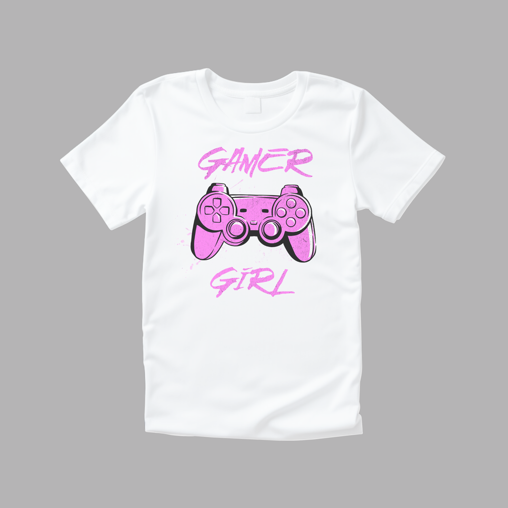Camiseta niño/a Gamer Girl.