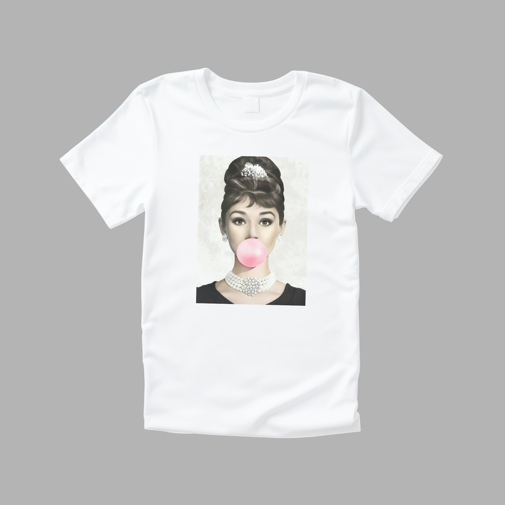 Camiseta Audrey Hepburn.