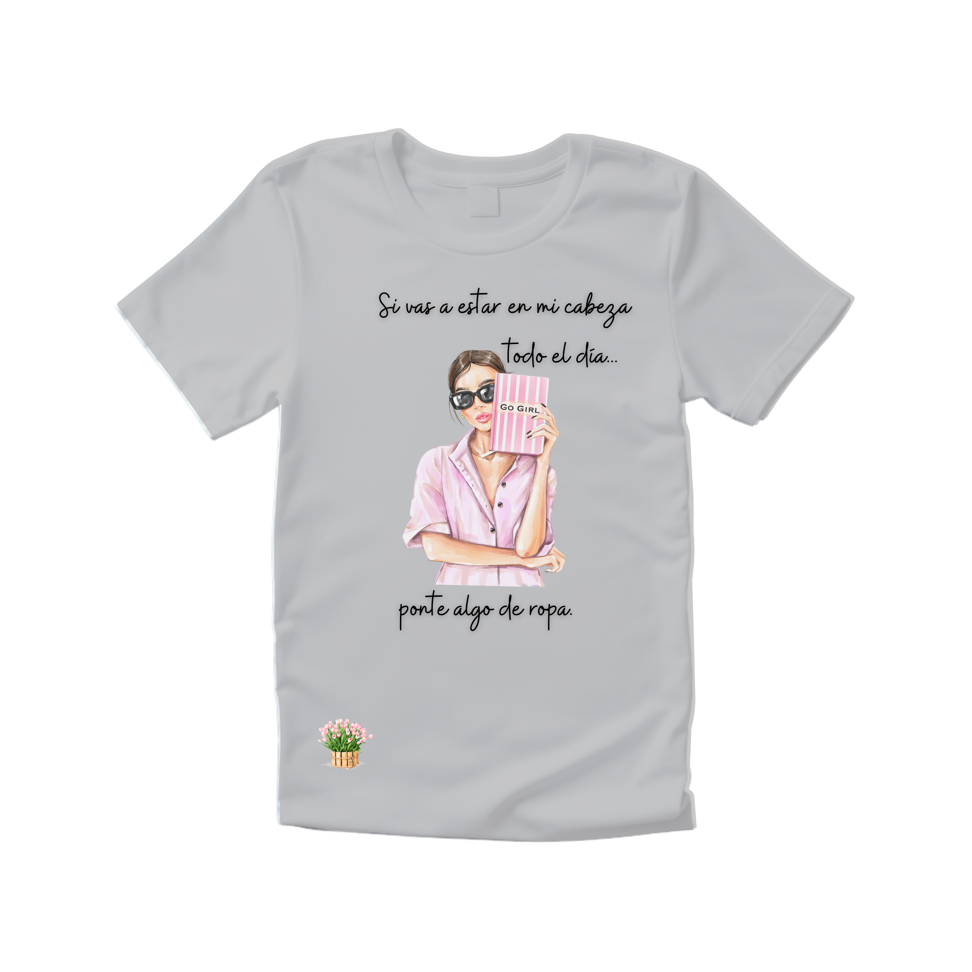 Camiseta en mi cabeza.