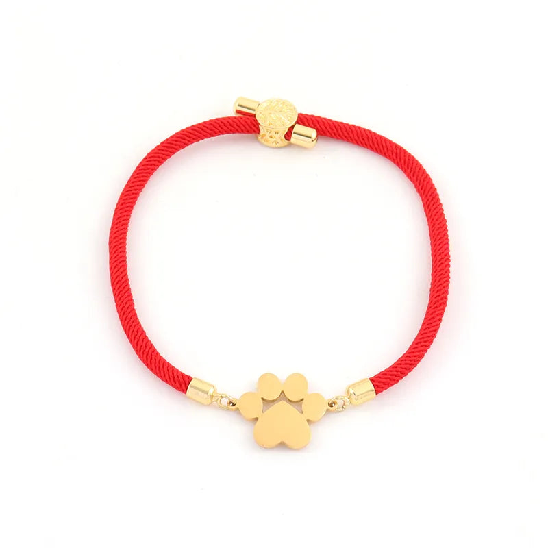 Pulsera con huella mascota.