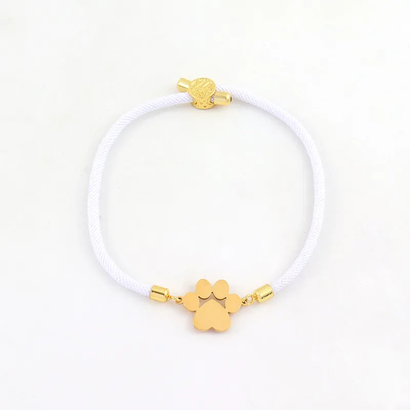 Pulsera con huella mascota.