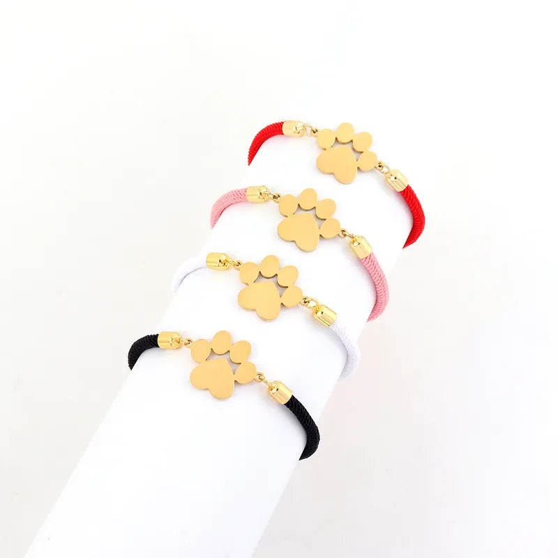 Pulsera con huella mascota.