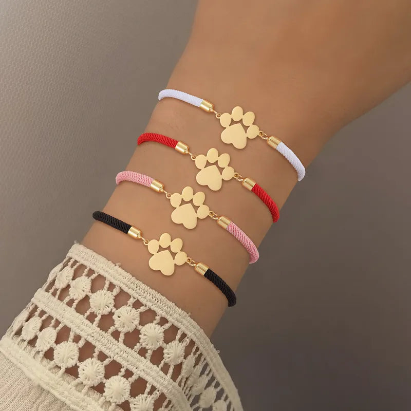Pulsera con huella mascota.