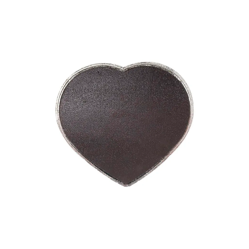 Imán metálico corazones