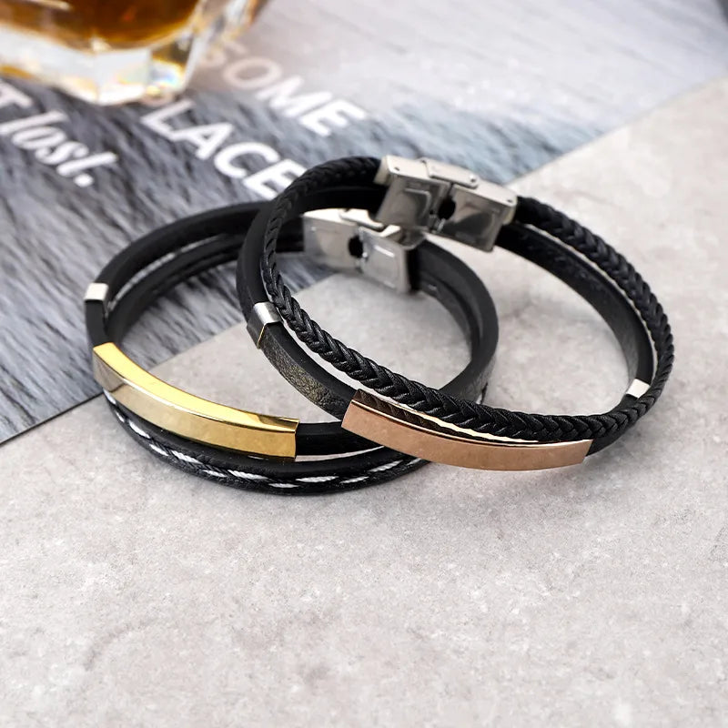 Pulsera acero hombre.
