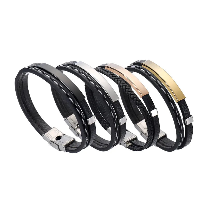 Pulsera acero hombre.