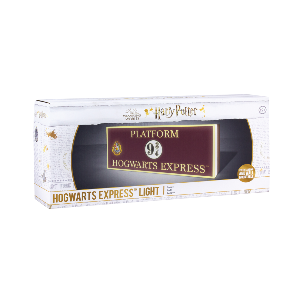 Lámpara logo Harry Potter Andén 9 3/4