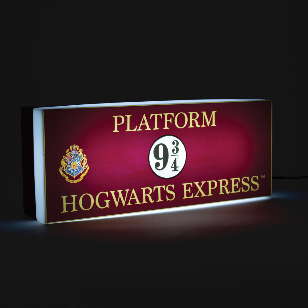 Lámpara logo Harry Potter Andén 9 3/4