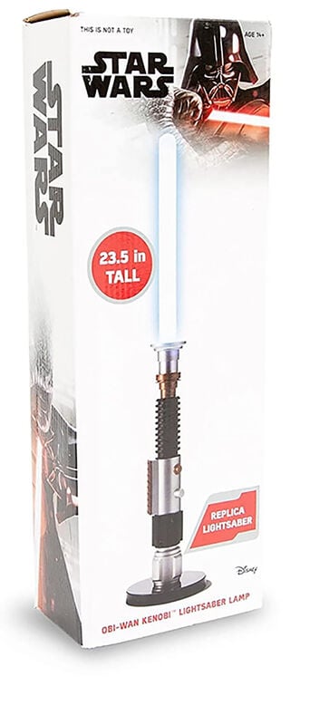 Lámpara de mesa Sable láser azul Obi-Wan Kenobi 59,6 cm