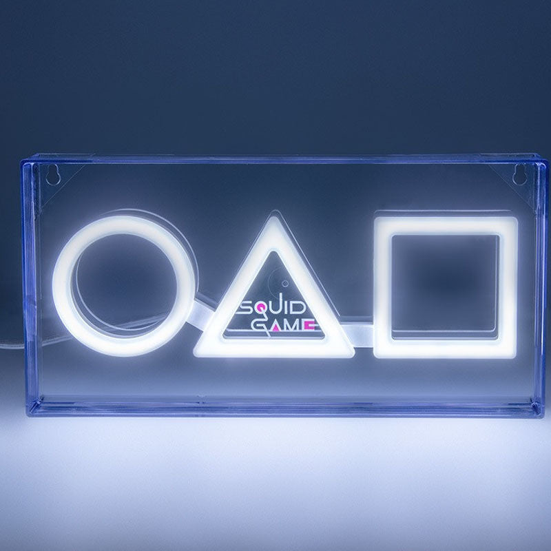 Lámpara LED estilo neón El Juego del Calamar 15 x 30 cm