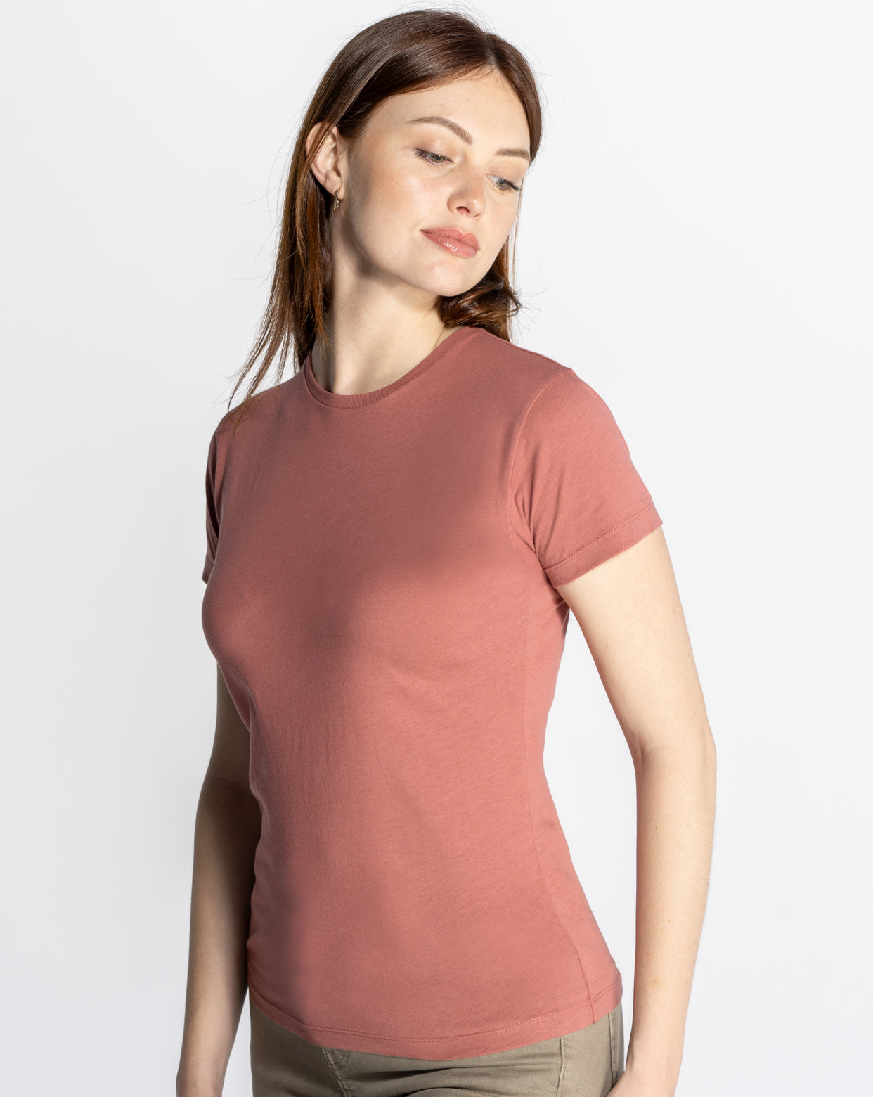 Camiseta básica entallada